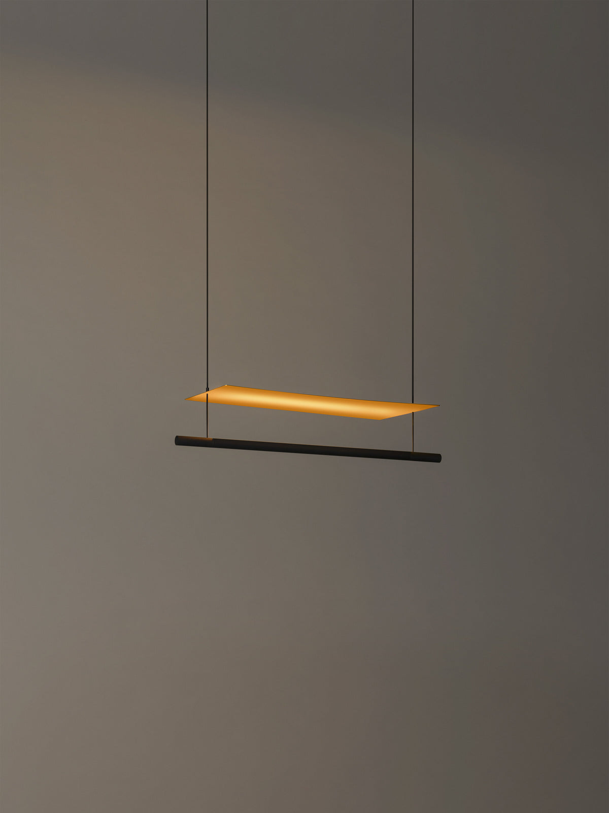 Lámina Dorada 45 Pendant