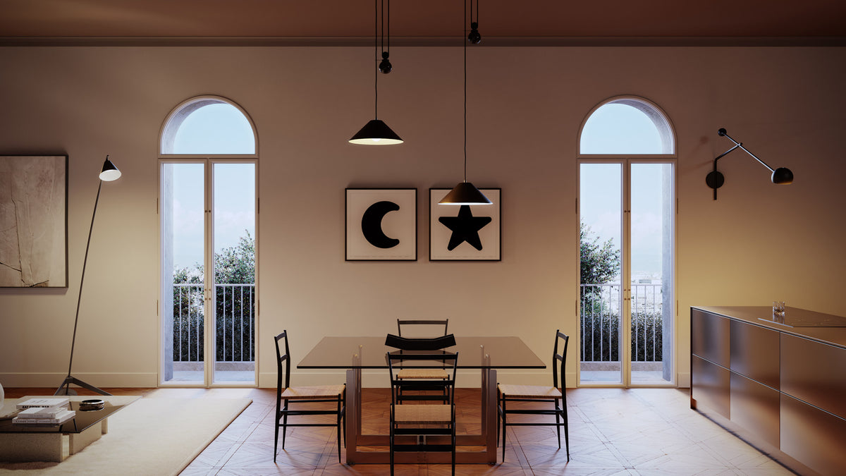 Aggregato sospensione saliscendi — Artemide