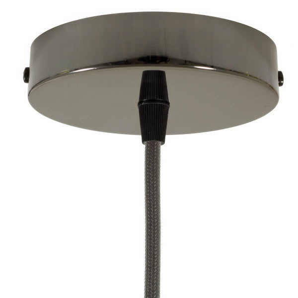 Válcový kovový stropní baldachýn 120 mm s 1 otvorem