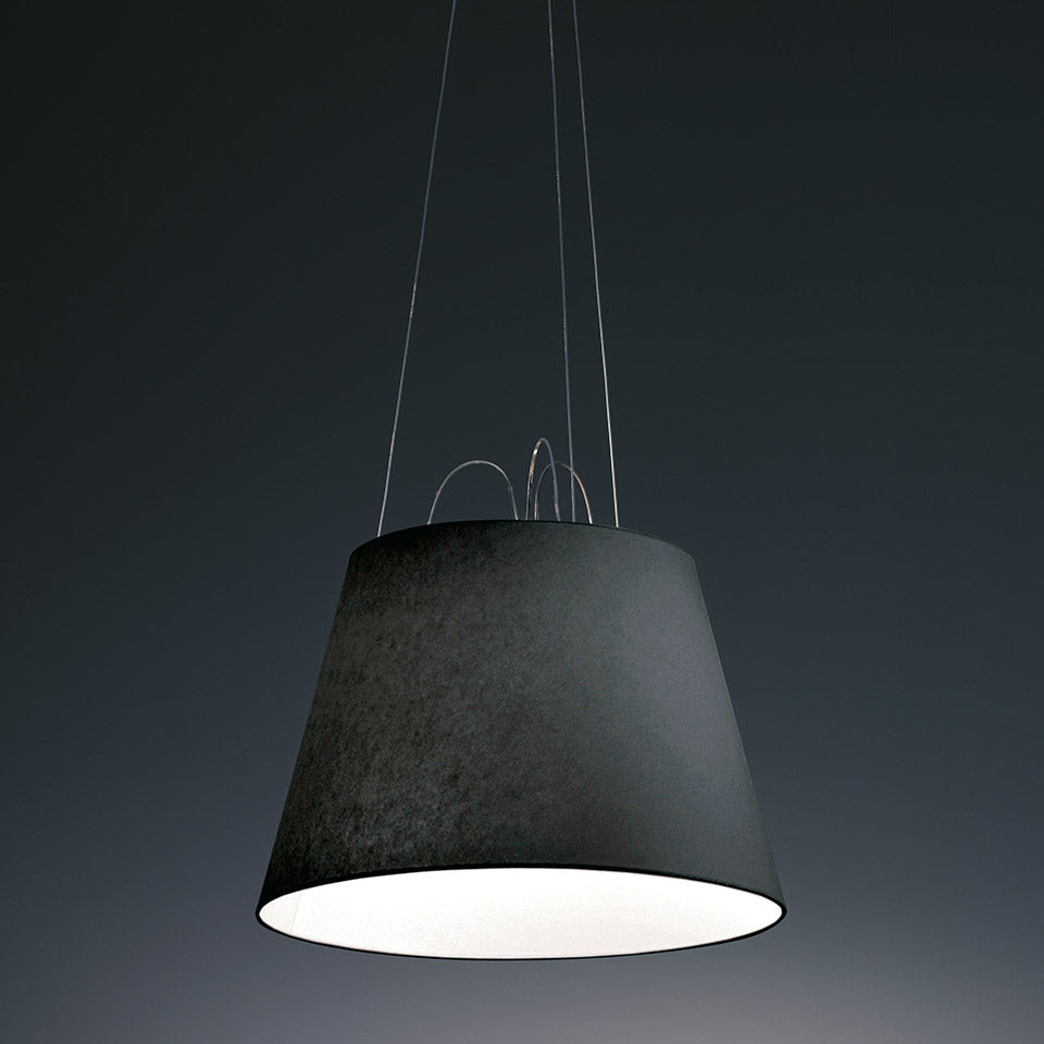 Tolomeo Mega sospensione černá