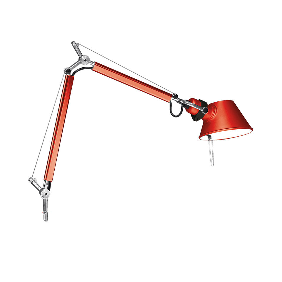 Artemide Tolomeo tělo lampy – Tolomeo micro, Červená
