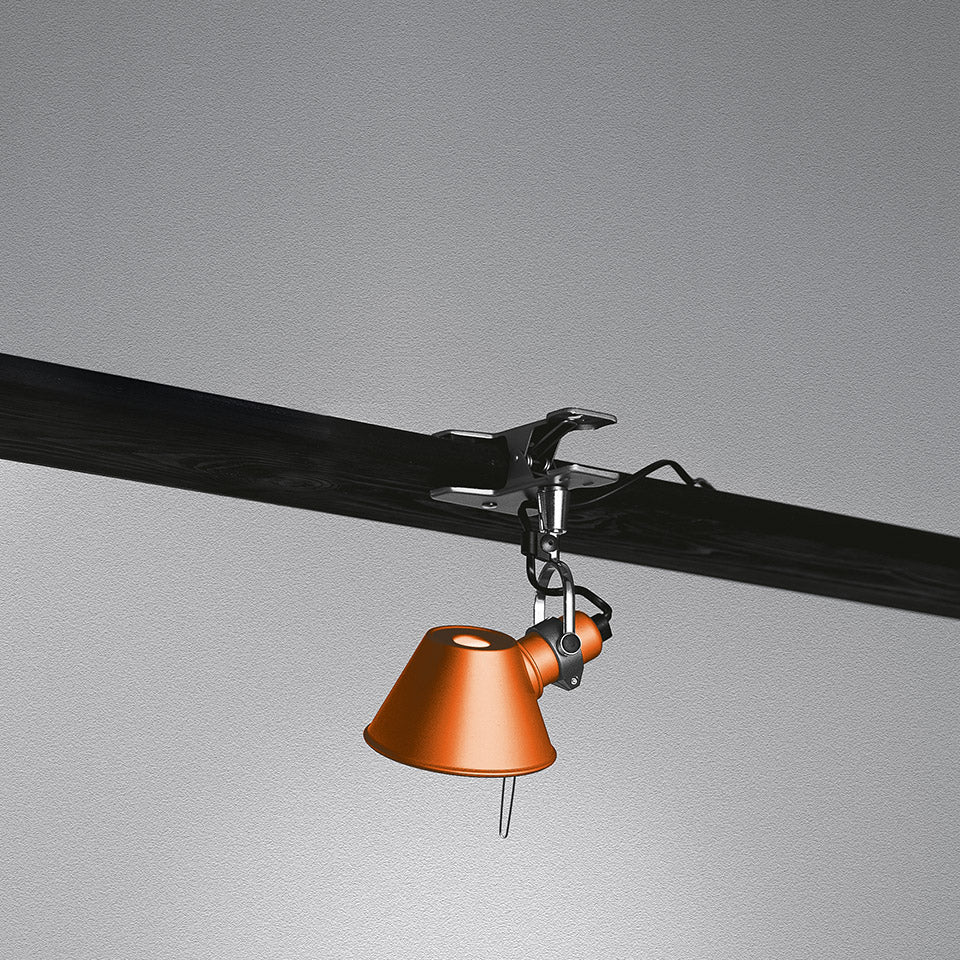 Artemide Tolomeo pinza – Tolomeo micro, Oranžová